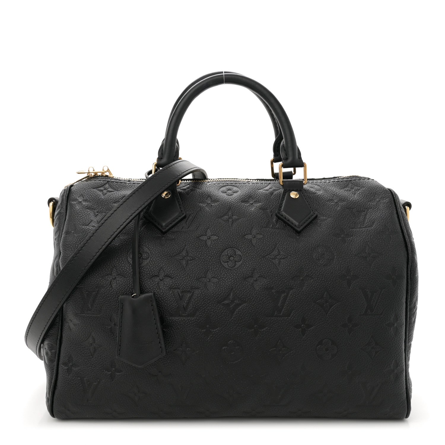 Louis Vuitton Empreinte Monogram Speedy Soft 30 Black 1 of 9