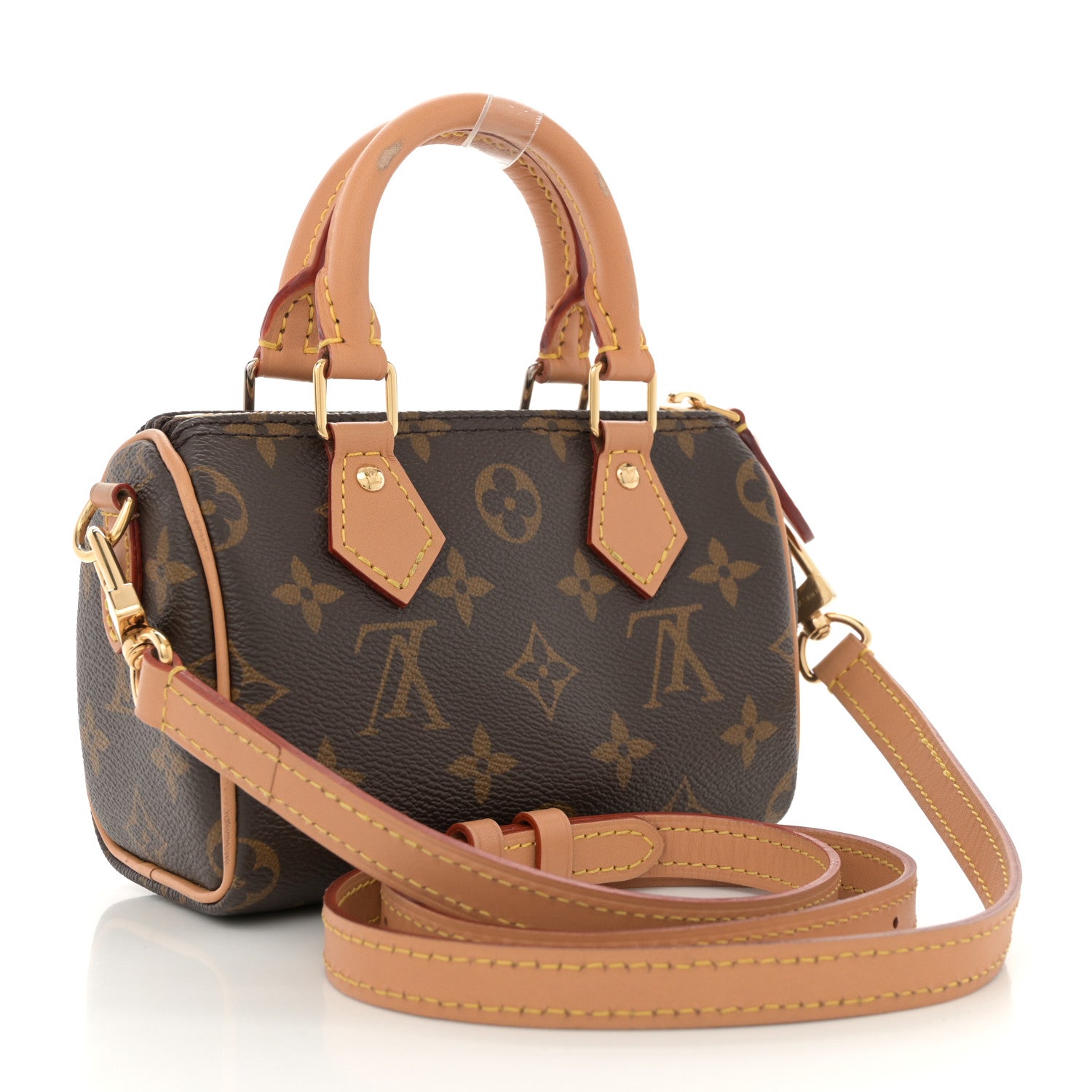 Louis Vuitton Monogram Nano Speedy Bandouliere 3 of 12