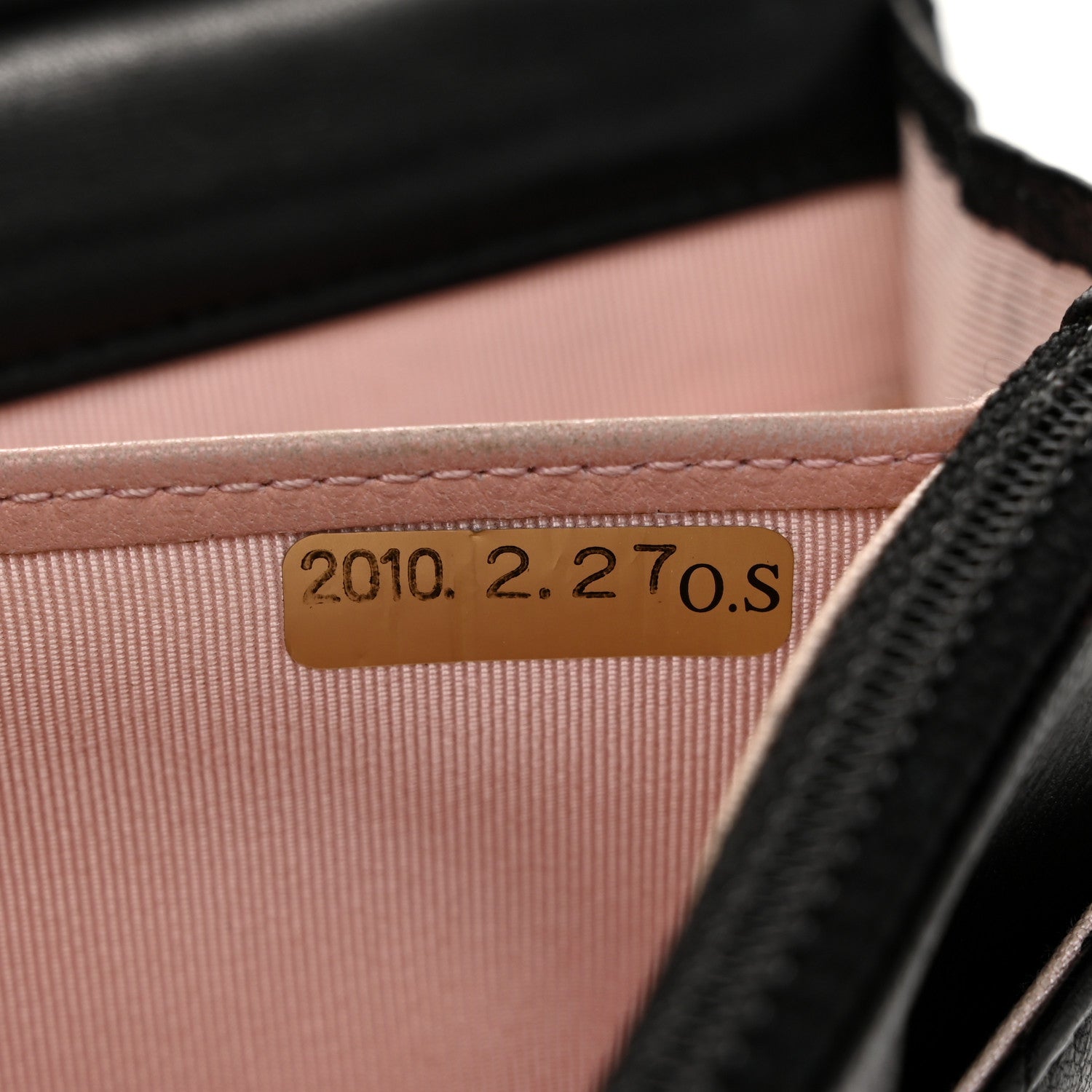 Chanel Lambskin Micro Quilted Wallet On Chain WOC Black 7 of 13