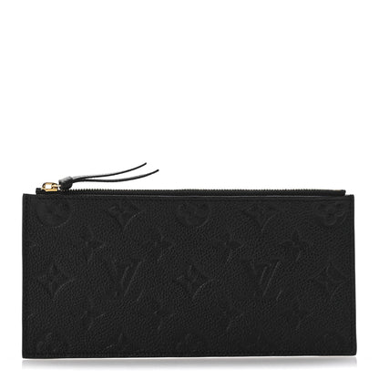 Louis Vuitton Empreinte Felicie Chain Wallet Zippered Insert Black 1 of 7