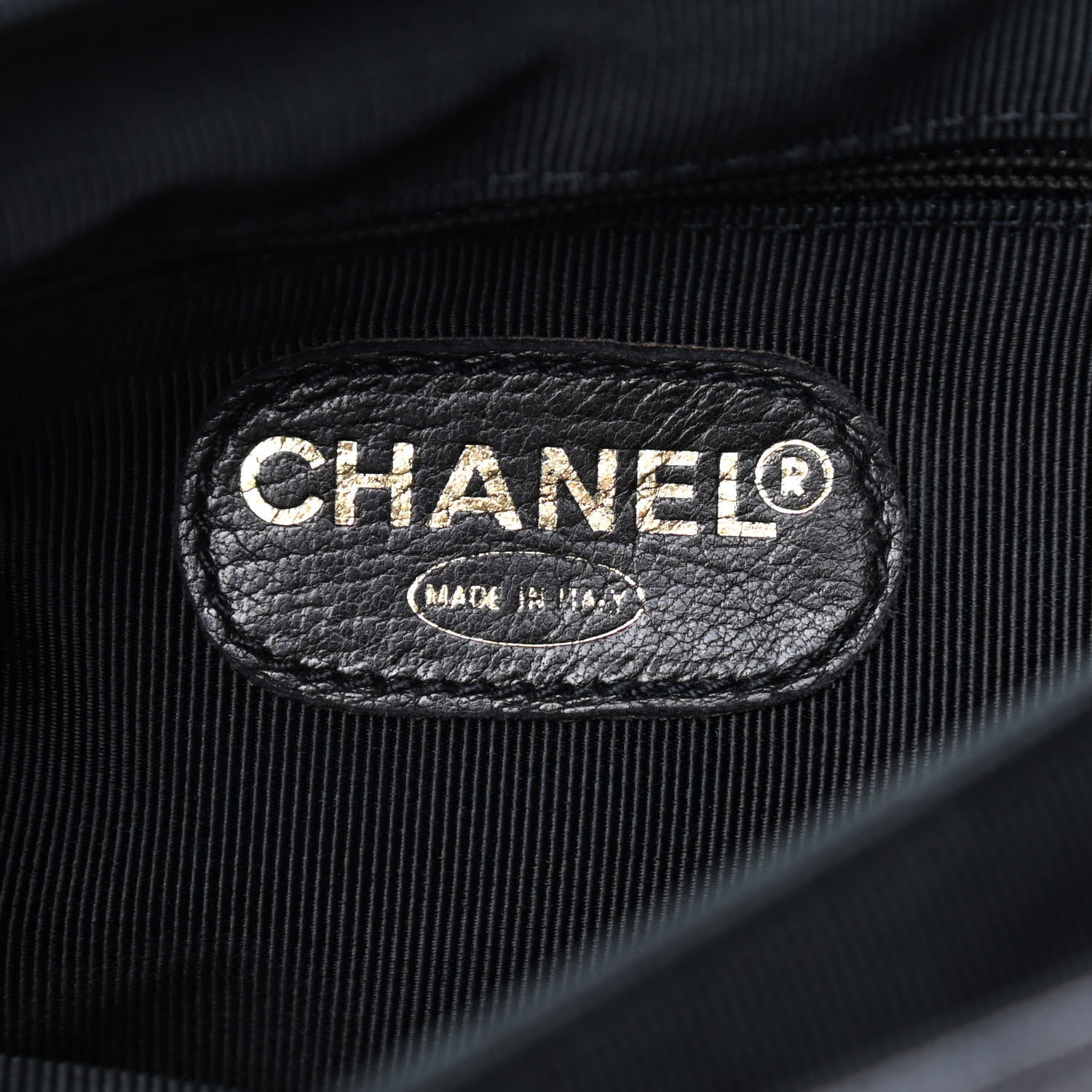 Chanel Caviar CC Backpack Black 7 of 10
