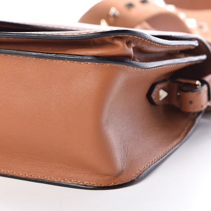 Valentino Garavani Calfskin Rockstud Band Crossbody Bag Light Cuir 9 of 12