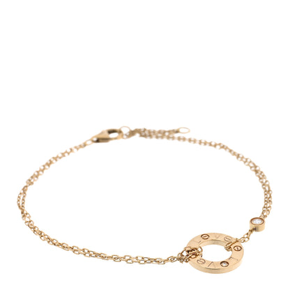Cartier 18K Yellow Gold Diamond Love Bracelet 1 of 3