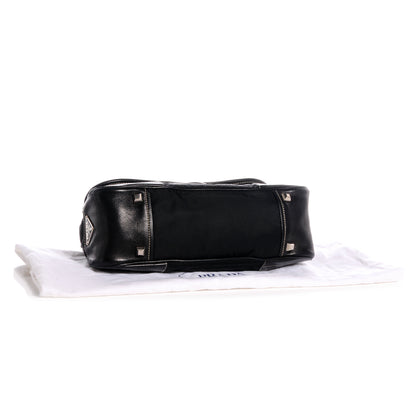 Prada Tessuto Nylon Tassel Shoulder Bag Nero Black 4 of 8