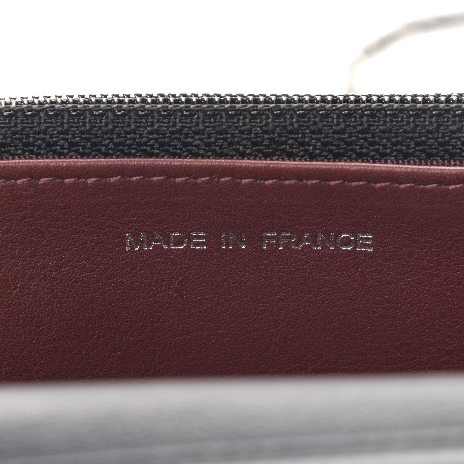 Chanel Aged Calfskin Reissue Wallet On Chain WOC Black 8 of 11