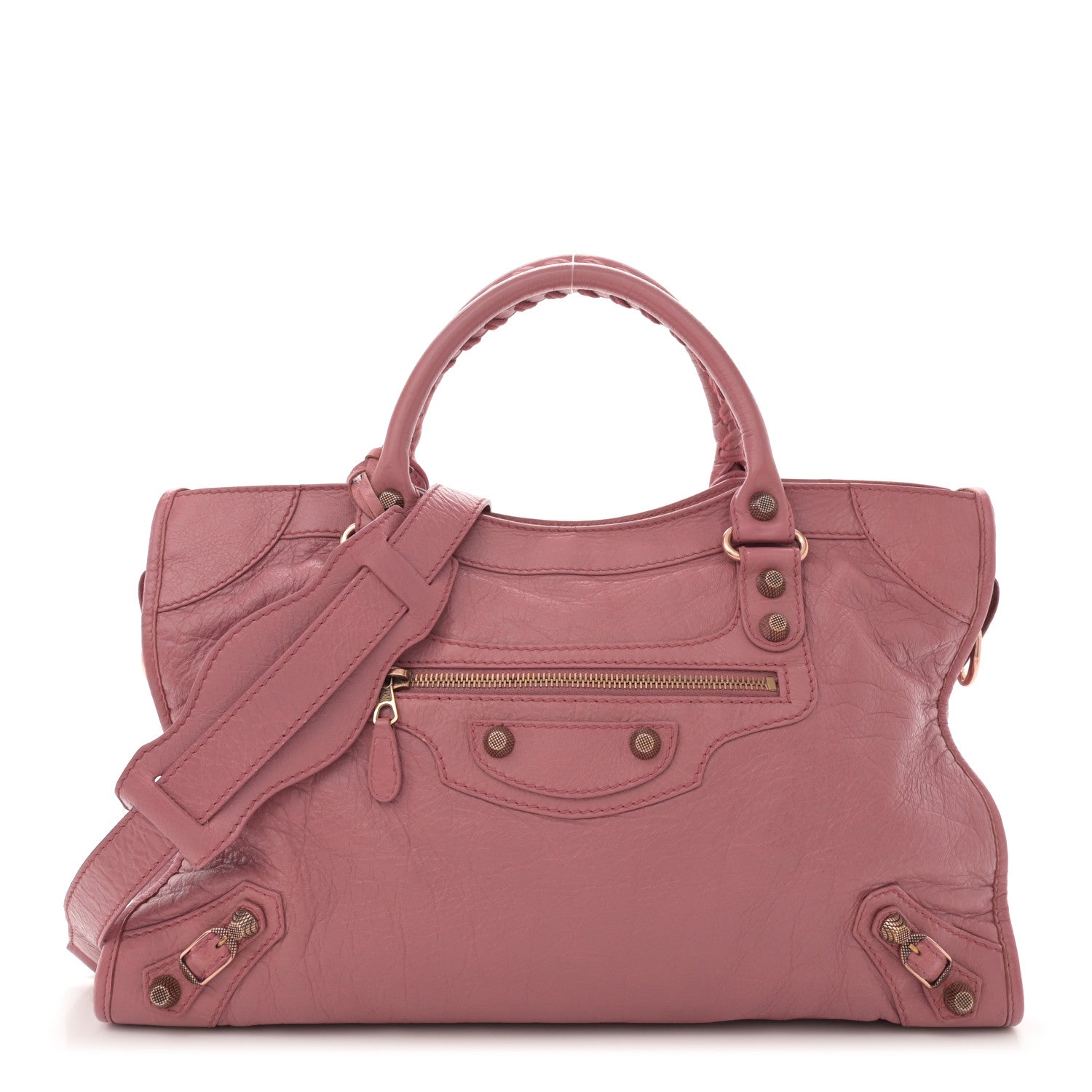 Balenciaga Agneau Giant 12 Rose Gold Hardware City Rose Bruyere 1 of 13