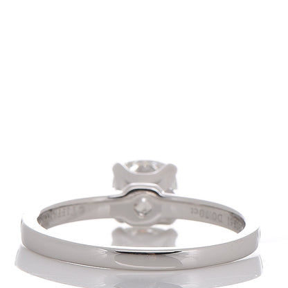 Tiffany Platinum Diamond .90ct Square Cushion Cut Engagement Ring 50 5.25 4 of 7