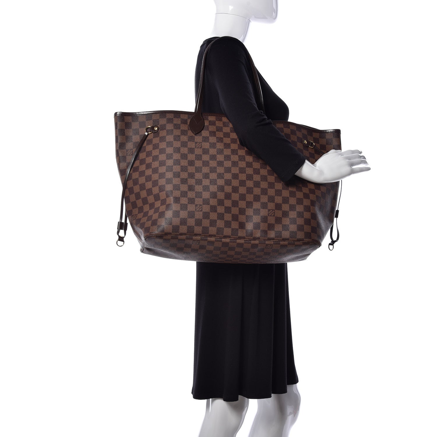 Louis Vuitton Damier Ebene Neo Neverfull GM 2 of 8