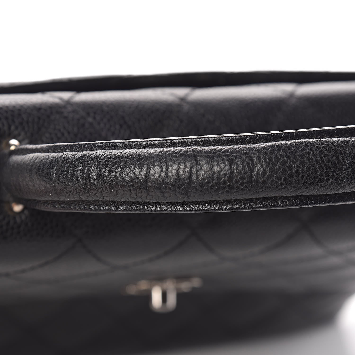 Chanel Caviar Quilted Jumbo Kelly Flap Black 14 of 18