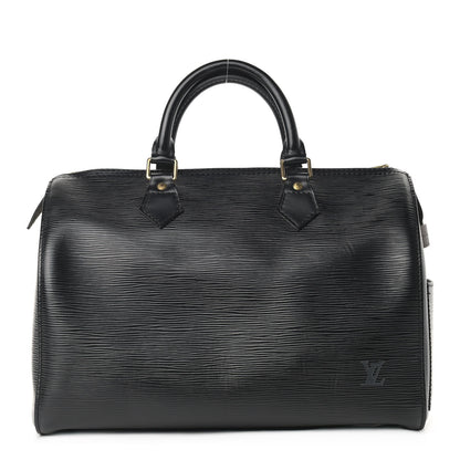 Louis Vuitton Epi Speedy 30 Black 1 of 13
