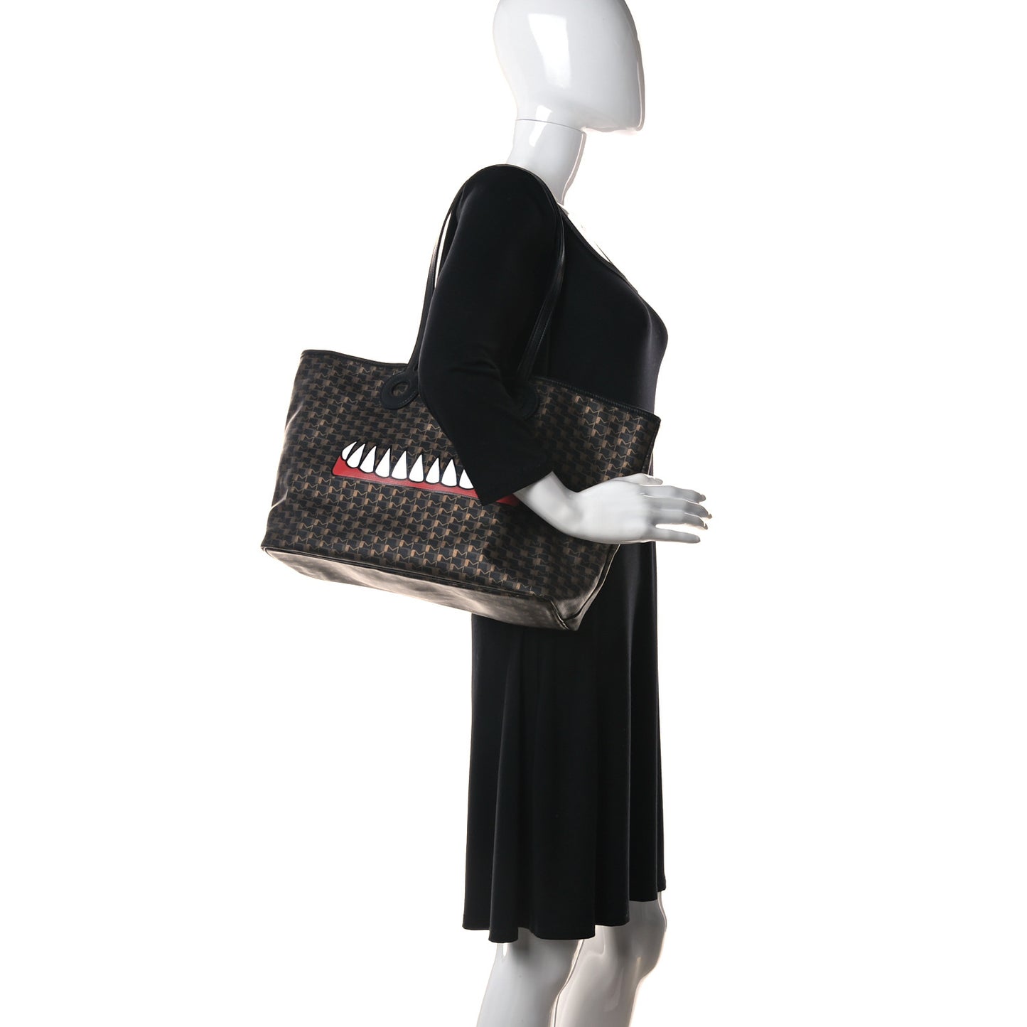 X TIFFANY BOUELLE Toile 1920 Bad Dreams Oh! Tote MM Carbon Bronze