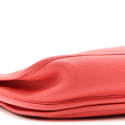 Hermes Taurillon Clemence Evelyne III PM Bougainvillea 9 of 15