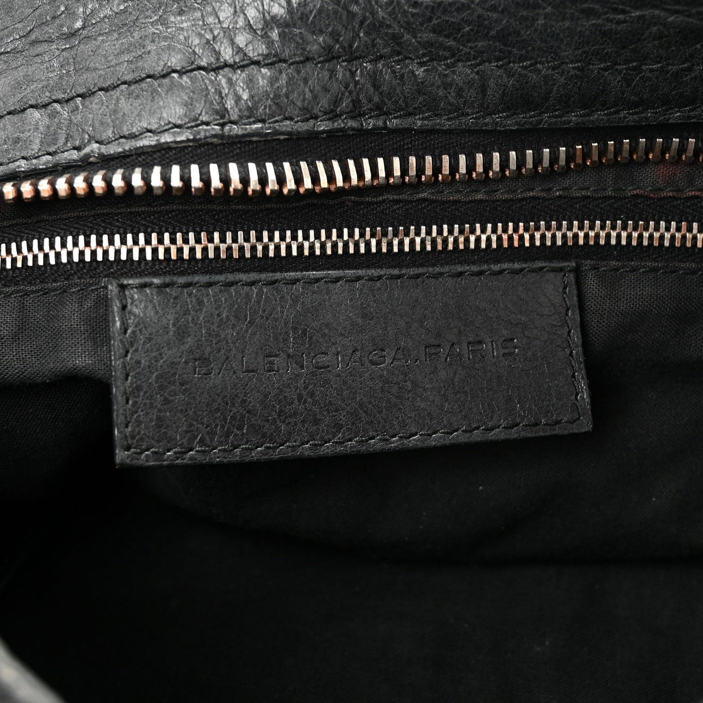 Agneau Giant 21 Rose Gold Hardware City Black
