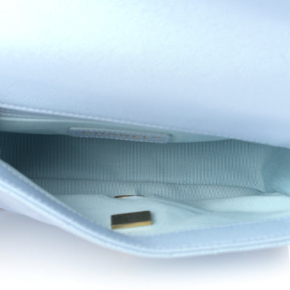 Chanel Iridescent Caviar Quilted Mini My Perfect Flap Light Blue 5 of 9