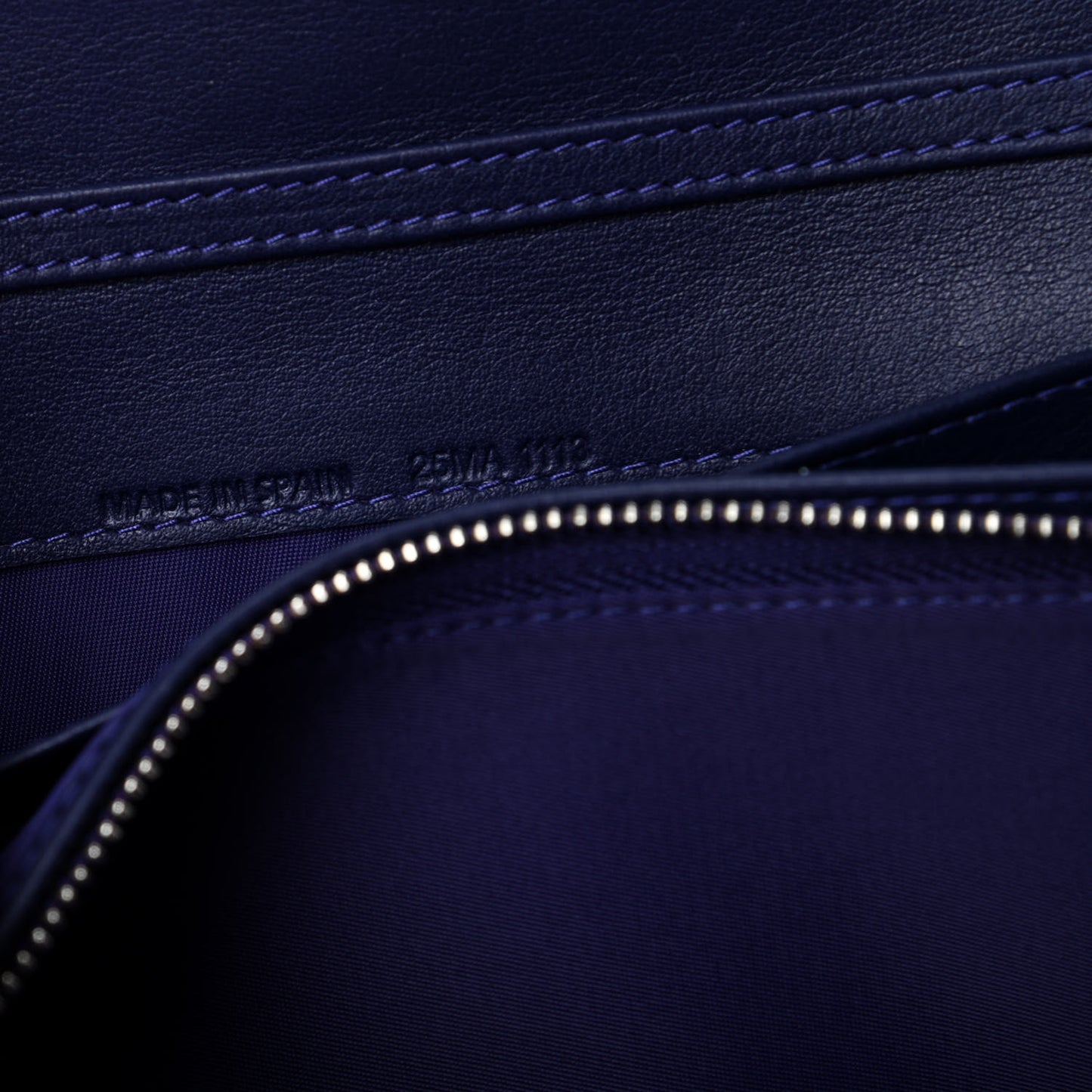 Patent Cannage Rendez-vous Chain Wallet Violet