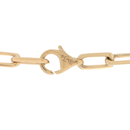 Cartier 18K Pink Gold SM Santos De Cartier Link Necklace 22" 4 of 5