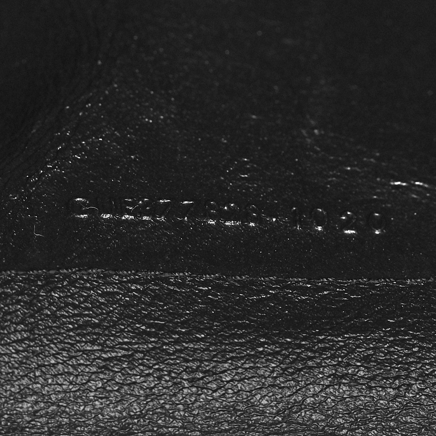 Saint Laurent Grain De Poudre Matelasse Chevron Monogram Chain Wallet Mustard 8 of 11