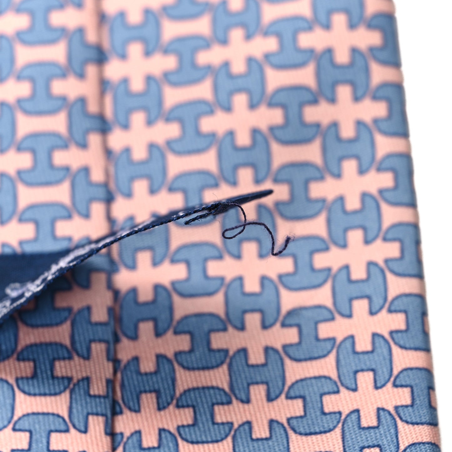Printed Silk Mens Neck Tie Pink