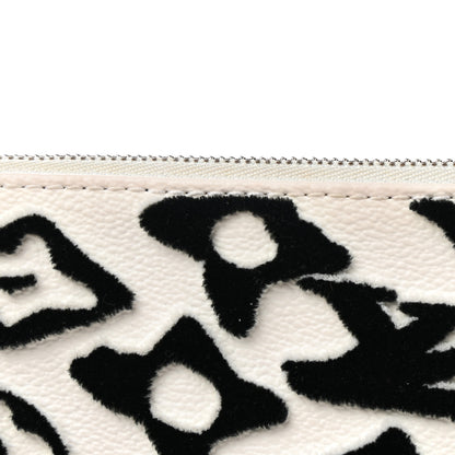 Louis Vuitton X UF Tufted Monogram Pochette Accessories White Black 11 of 12