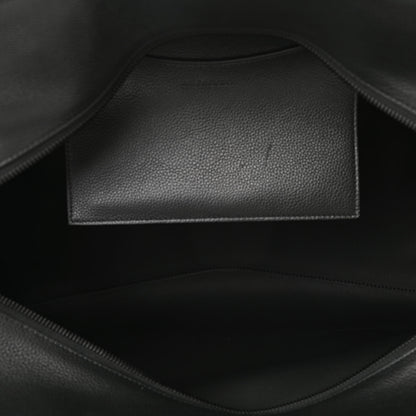 Balenciaga Grained Calfskin Neo Classic Black Hardware Large Top Handle Bag Black 5 of 9