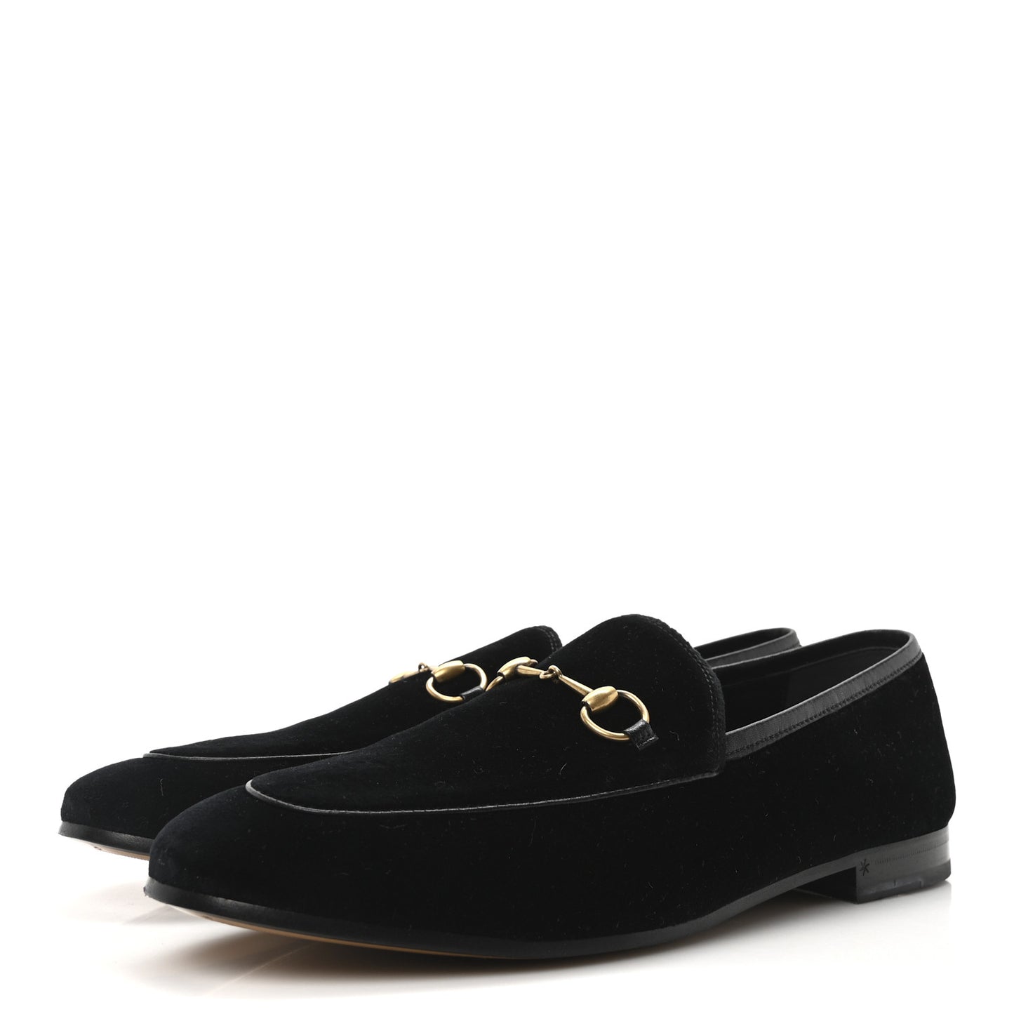 Velvet Horsebit Womens Jordaan Loafers 41 Black