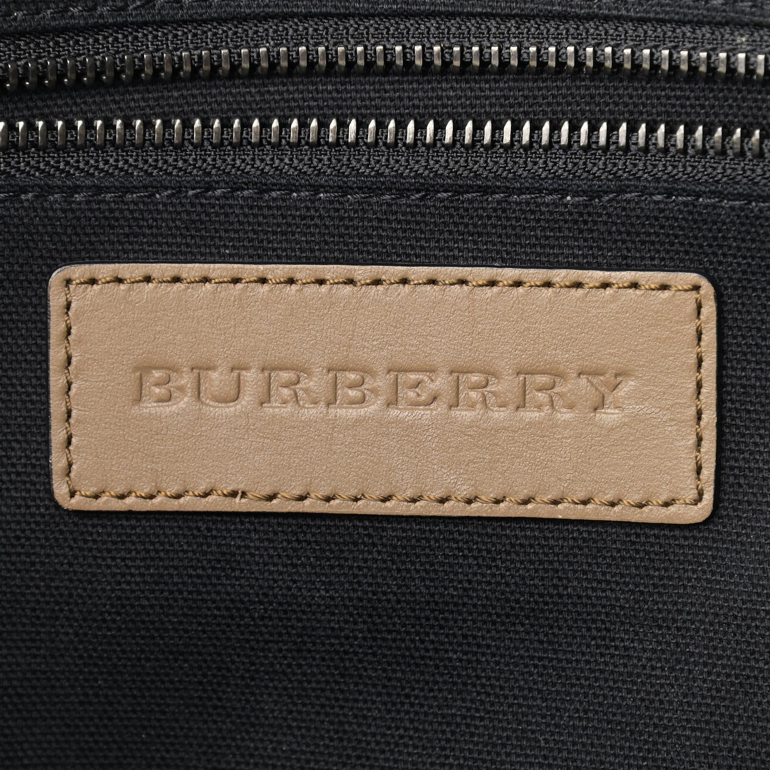 Burberry London Smoked Check Large Briefcase Brown 6 of 22