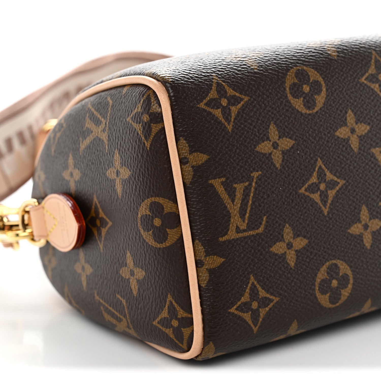 Louis Vuitton Monogram Speedy Bandouliere 20 Beige 8 of 10