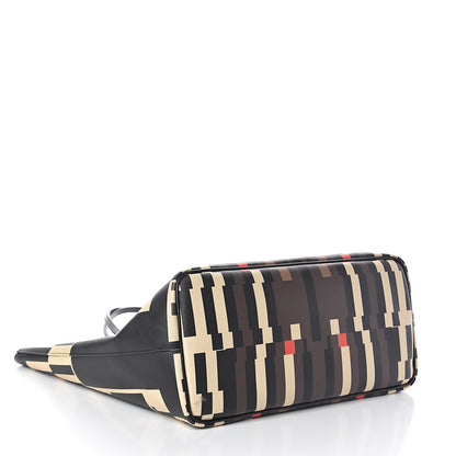 Givenchy Textured Coated Canvas Print Large Antigona Tote Black 3 of 8