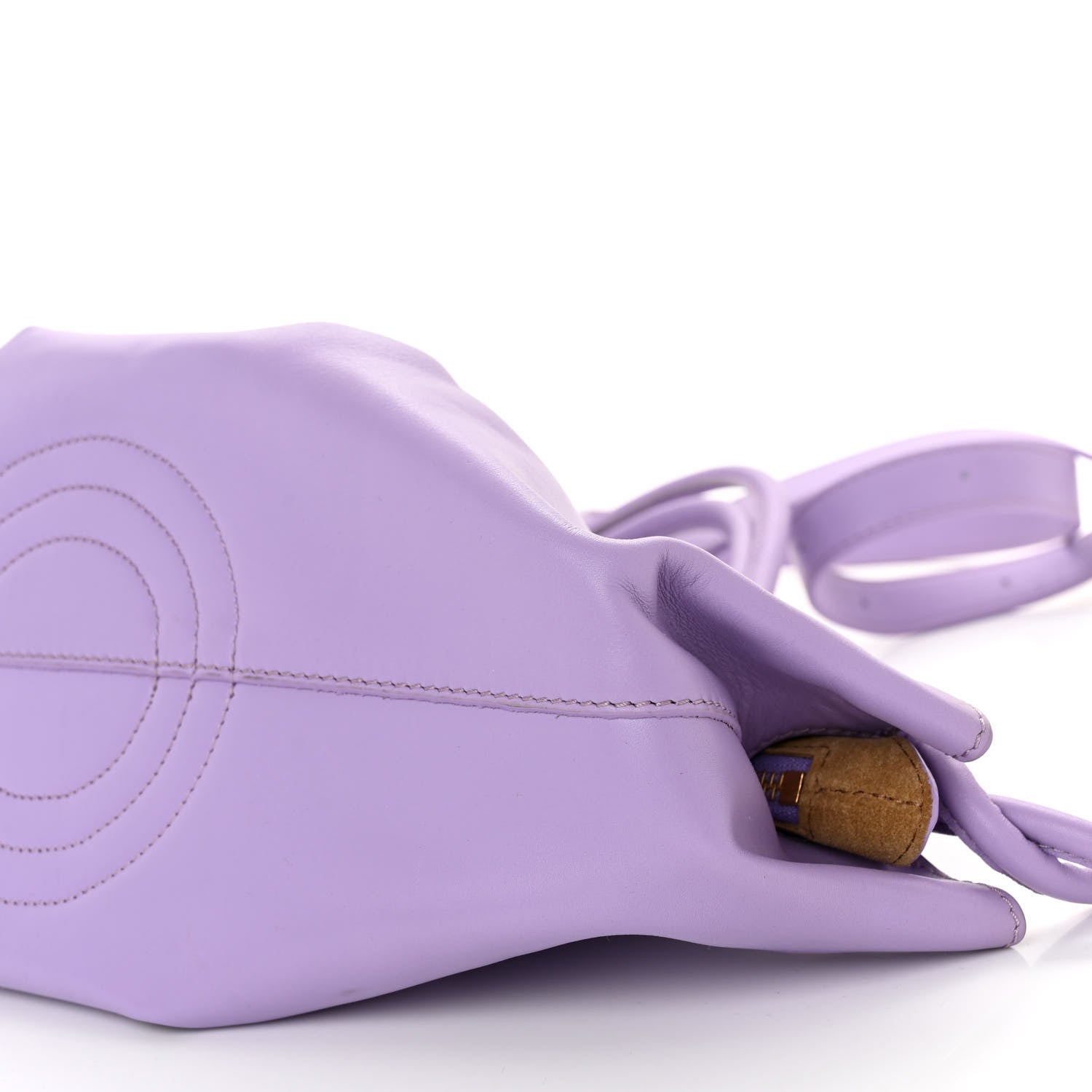 Loewe Shiny Nappa Calfskin Paseo Bag Light Mauve 9 of 9