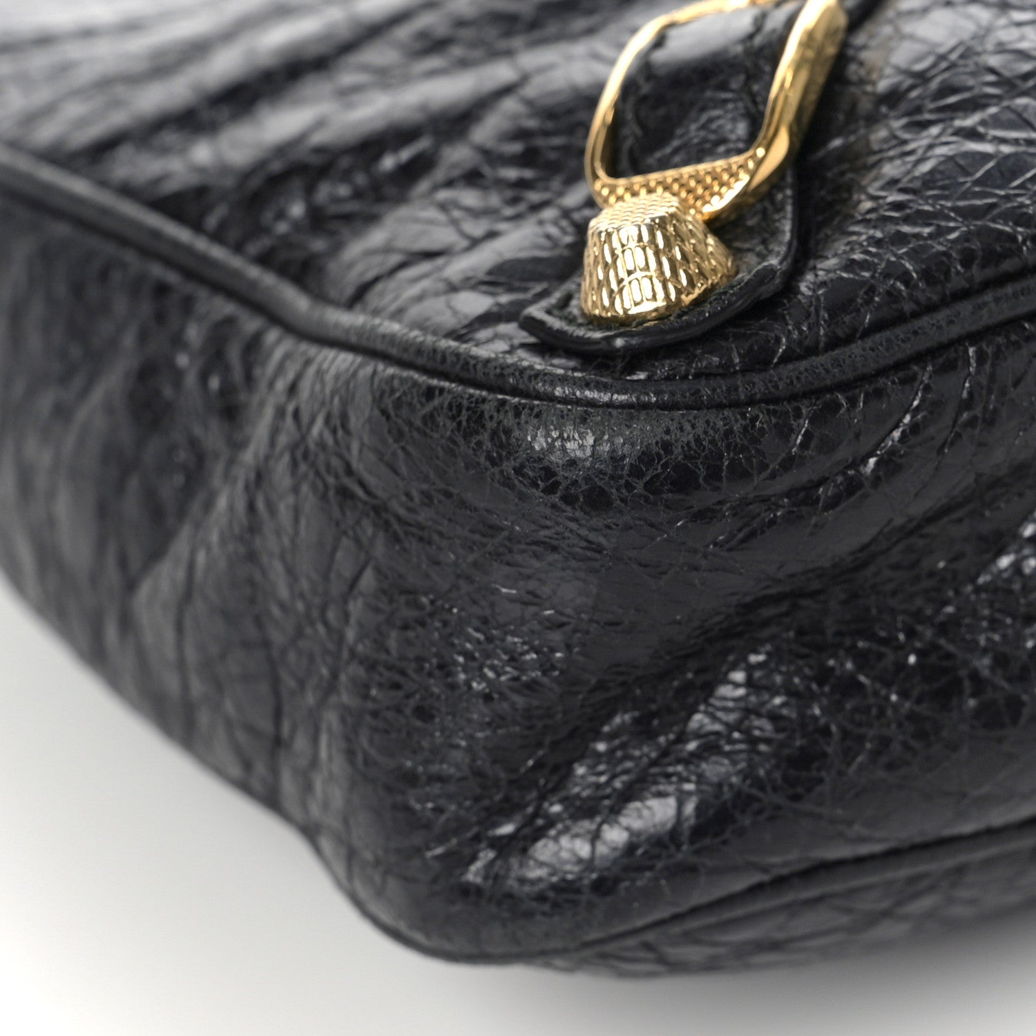 Balenciaga Agneau Giant 12 Gold Hardware Hip Black 7 of 10