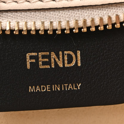 Fendi Fox Fur Vitello Fendi O'Lock Swing Camelia 5 of 10