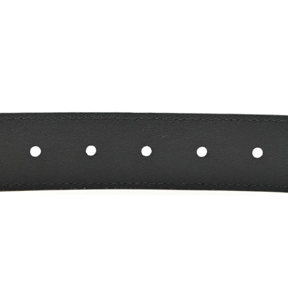 Louis Vuitton Calfskin 35mm Pont Neuf Belt 85 34 Black 4 of 6