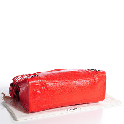 Balenciaga Agneau Classic Hardware City Rouge Coquelicot Rouge Braise 6 of 12