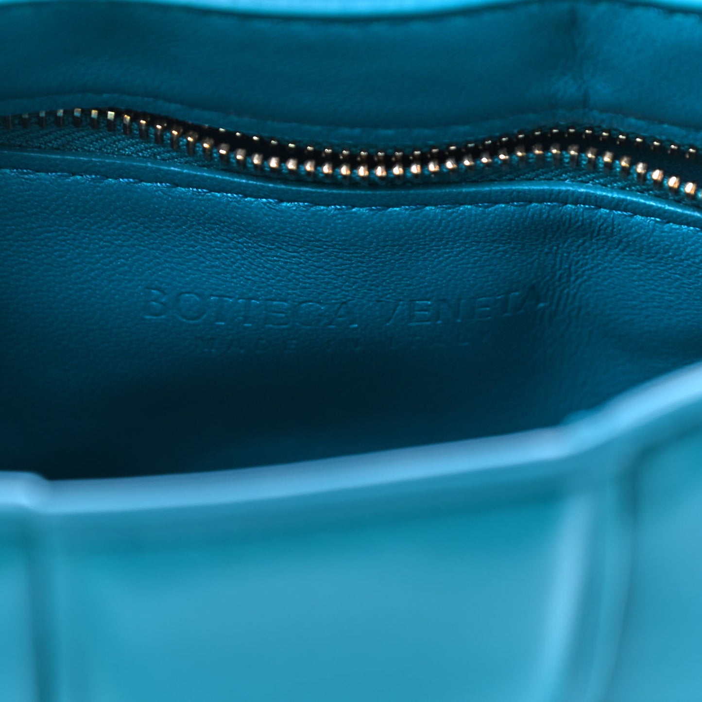 Nappa Maxi Intreccio Padded Cassette Crossbody Bag Mallard