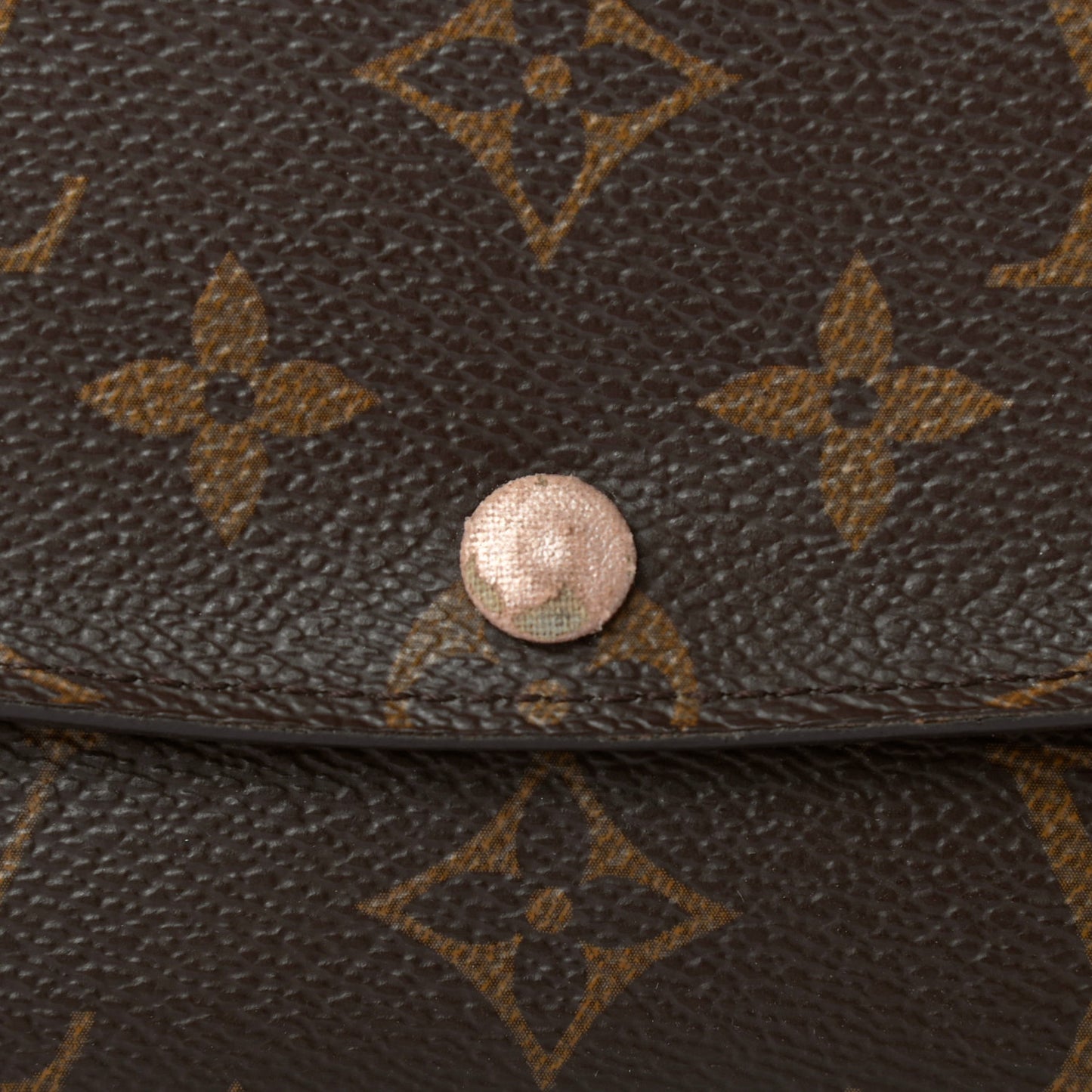 Monogram Emilie Wallet Rose Nacre