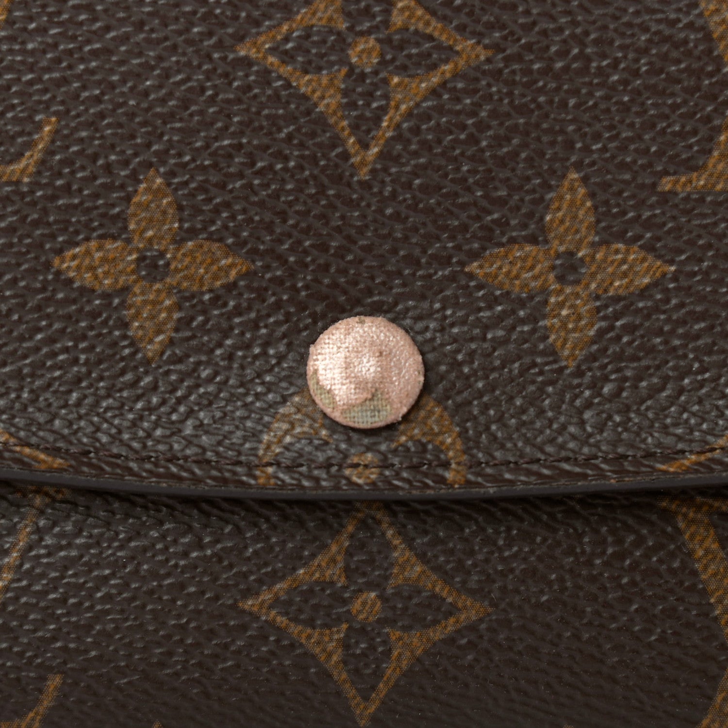 Louis Vuitton Monogram Emilie Wallet Rose Nacre 10 of 12