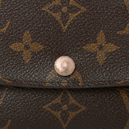 Louis Vuitton Monogram Emilie Wallet Rose Nacre 10 of 12