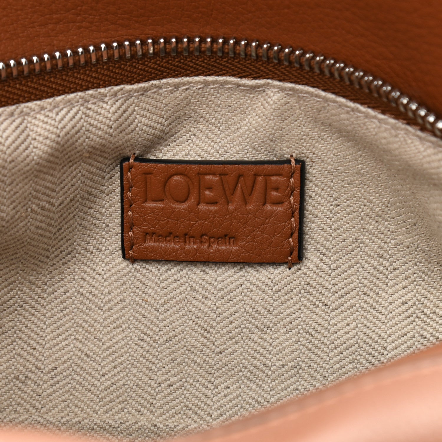 Loewe Calfskin Small Puzzle Bag Tan 6 of 8
