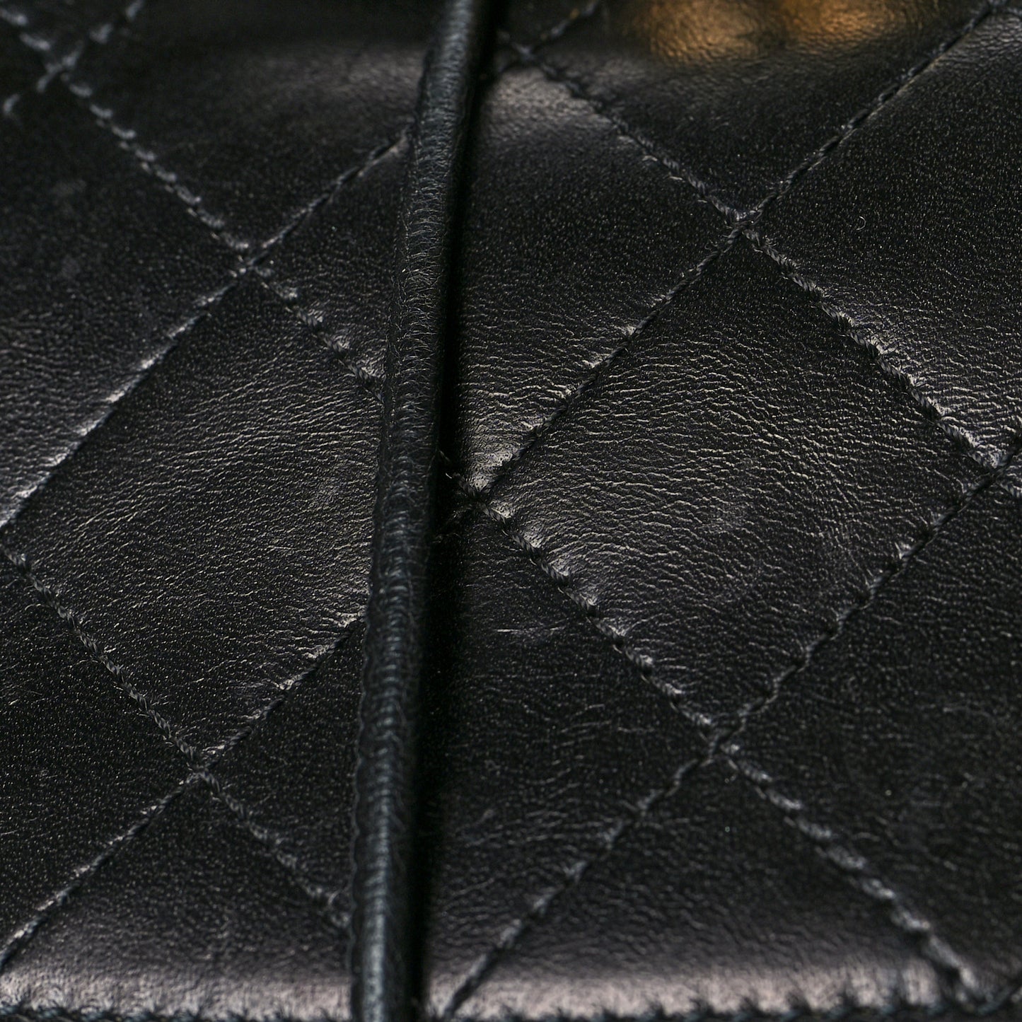 Caviar Quilted Backpack Black