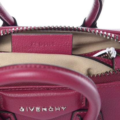 Givenchy Sugar Goatskin Mini Antigona Orchid Purple 7 of 9