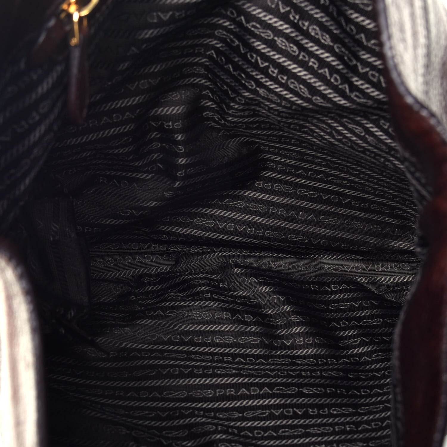 Prada Cervo Antik Hobo Cacao Sfumato 5 of 8
