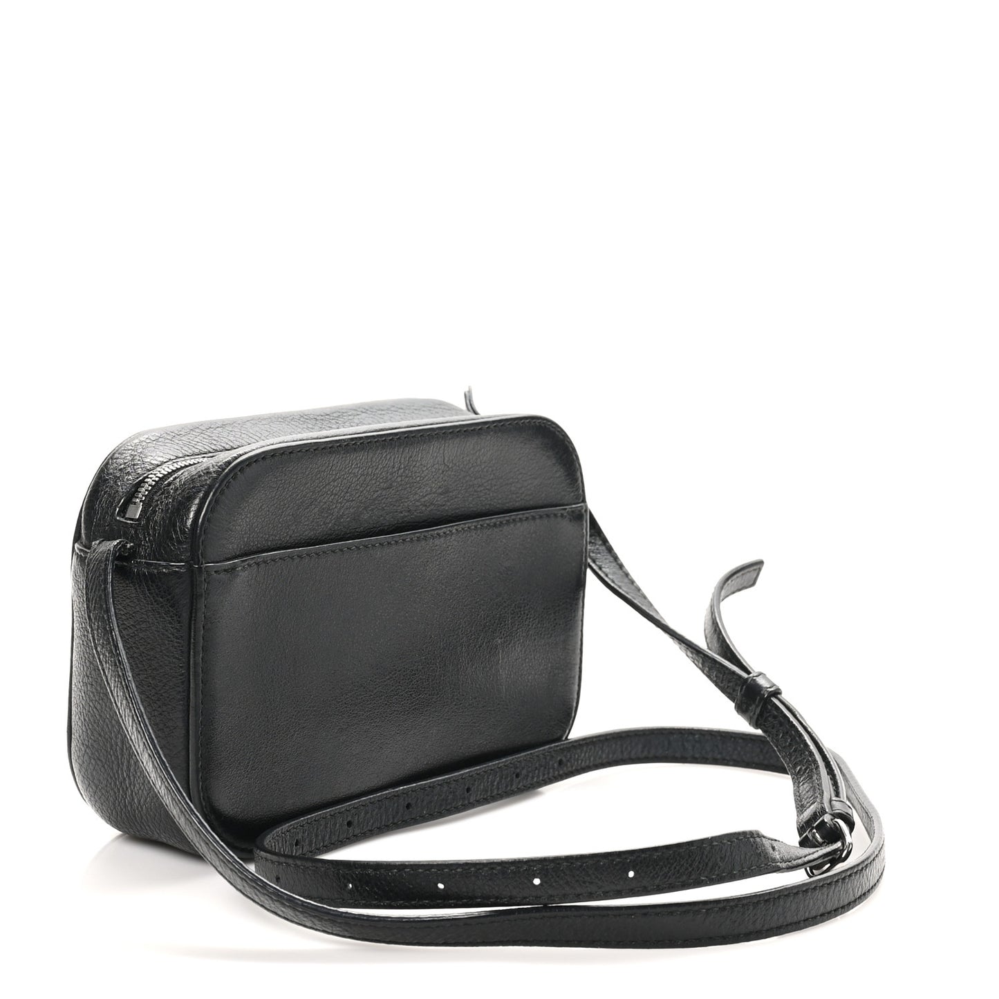 Calfskin Logo XS Everyday Camera Bag Black