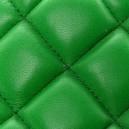 Bottega Veneta Nappa Matelasse Padded Mule Sandals 41 Parakeet 9 of 15