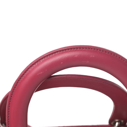 Christian Dior Lambskin Cannage Large Lady Dior Pink 12 of 14