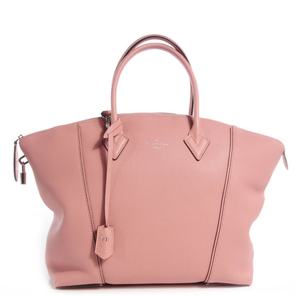 Louis Vuitton Veau Cachemire Soft Lockit MM Magnolia 1 of 9