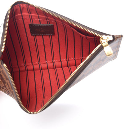 Louis Vuitton Damier Ebene Neverfull MM GM Pochette 5 of 10