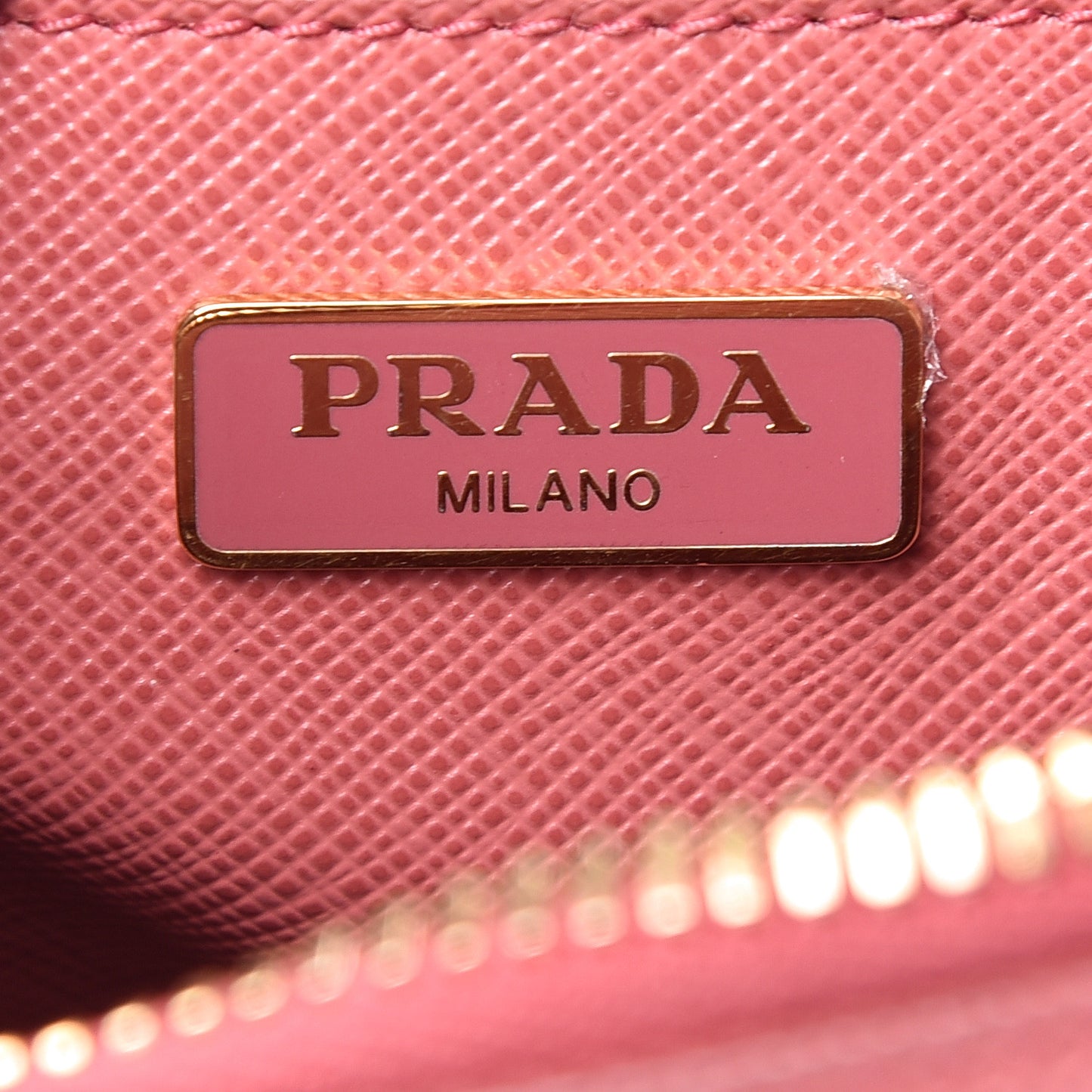 Saffiano Lux Mini Promenade Tote Peonia