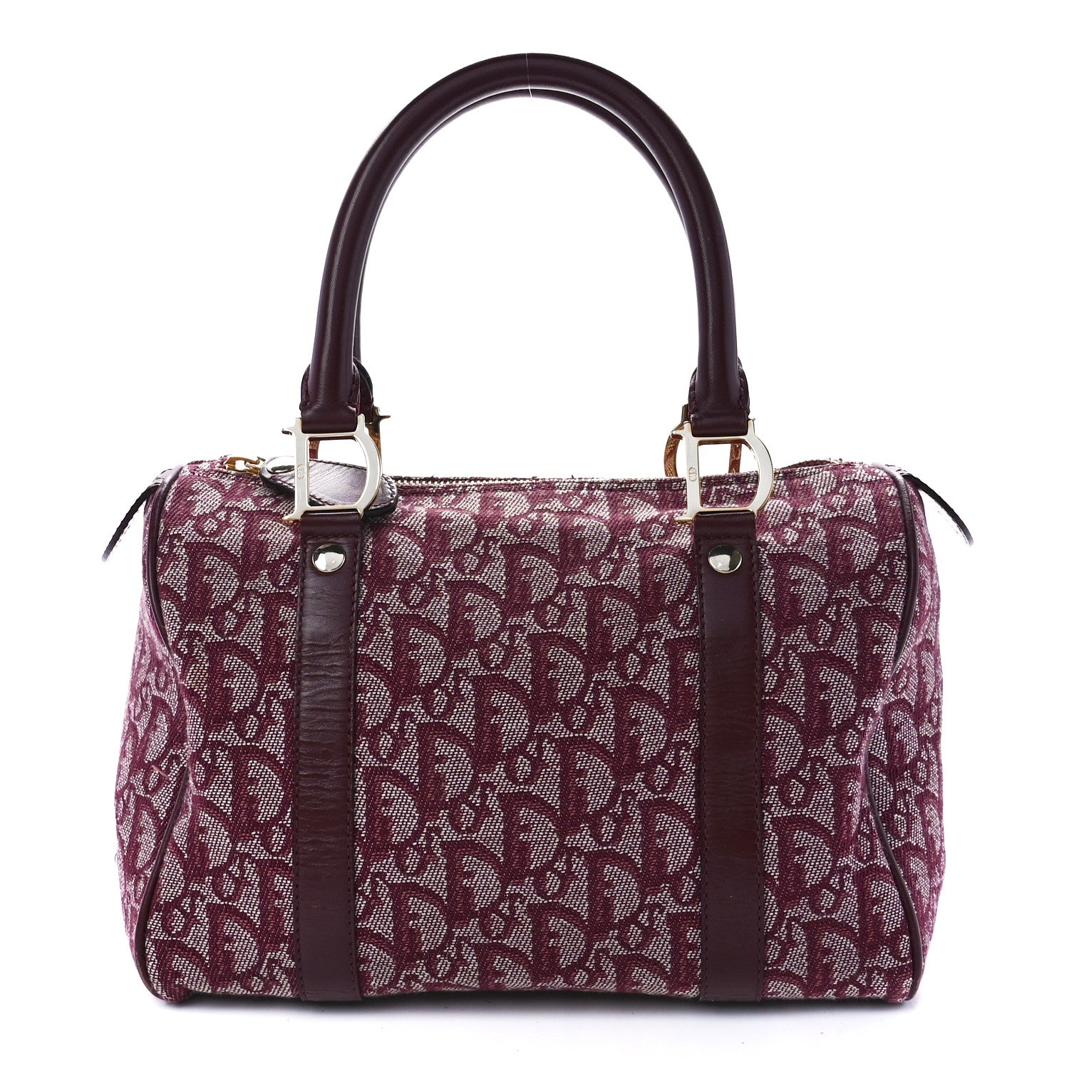 Christian Dior Monogram Boston Red 1 of 10