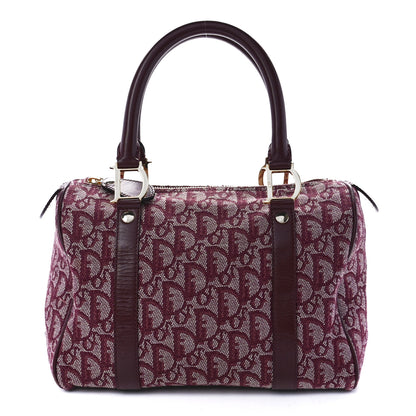 Christian Dior Monogram Boston Red 1 of 10