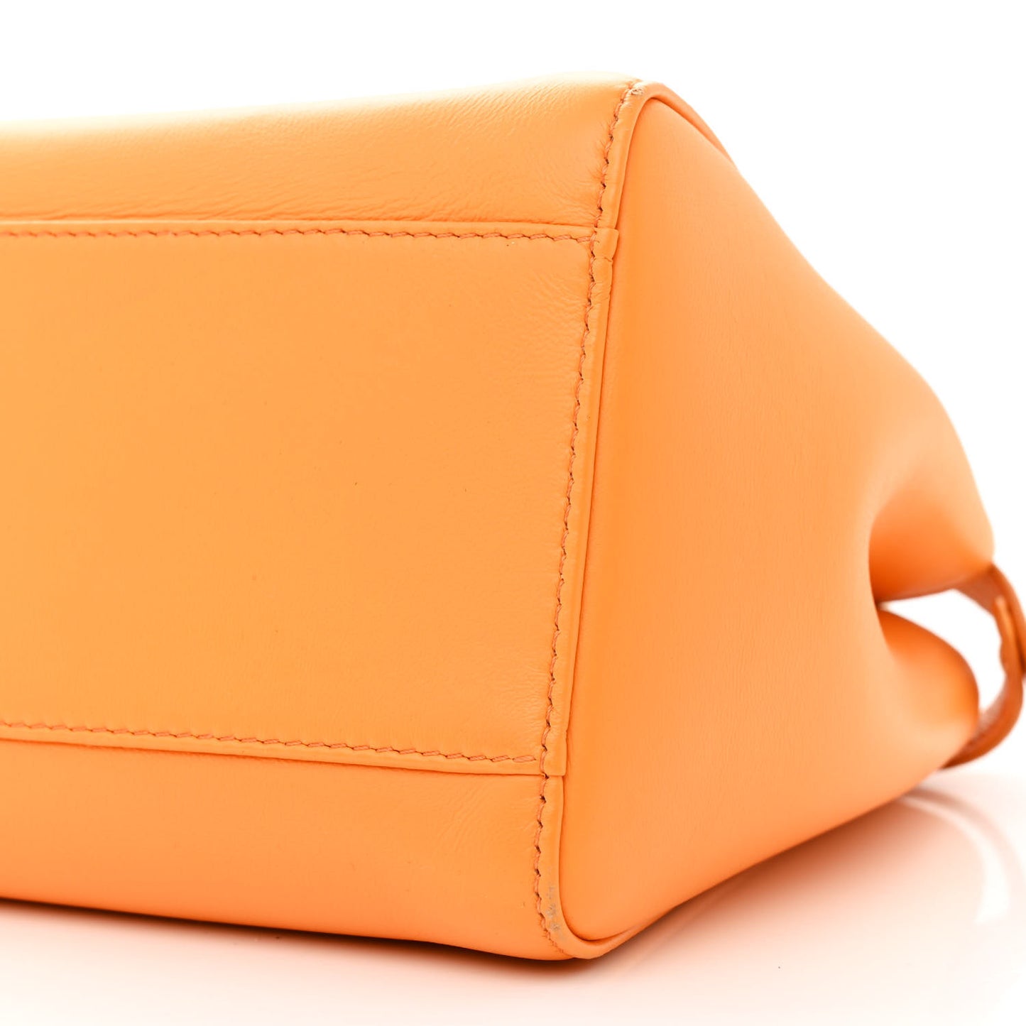 Nappa Mini Peekaboo Iconic Satchel Giallo Syrup